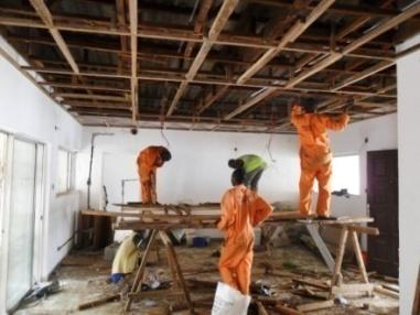Ceiling works